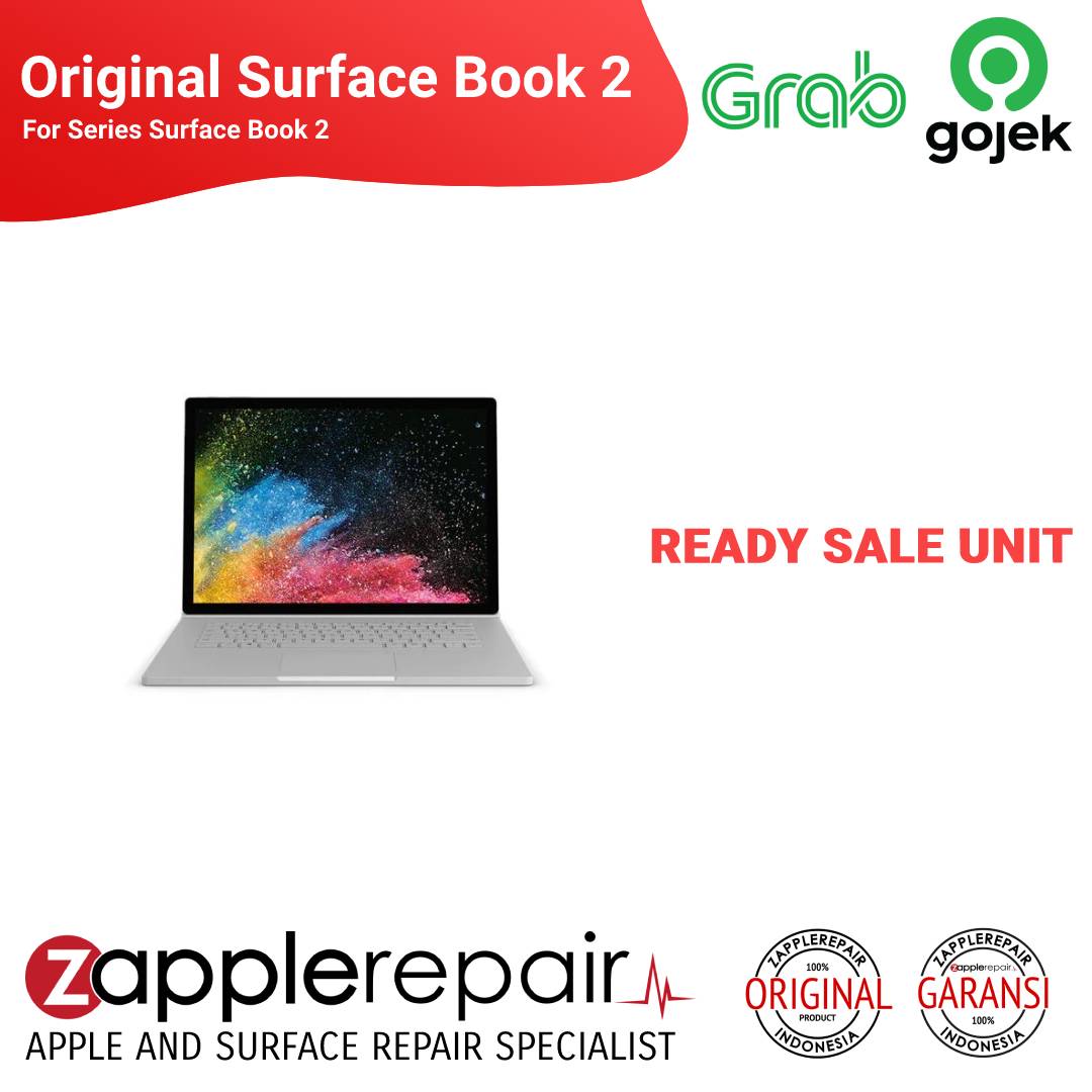 Surface Book 2 i5-7300U RAM 8GB SSD 256GB Second Original Bergaransi